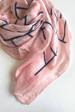 Silk Embroidered Scarf