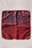 Pocket Square Reds - Nuaah | An Indian Bazaar - Pocket Squares