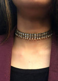Kundan and Pearl Choker Necklace Set