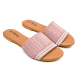 Baby Pink Sweat Absorbant Casual Flats