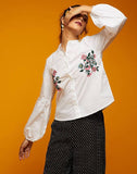 Power Sleeve Lisa Shirt - Nuaah | An Indian Bazaar - SHIRT