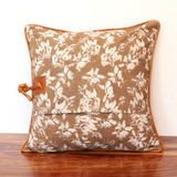 Brown Knot Cushion Cover