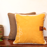 Brown Knot Cushion Cover