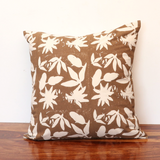 Off White Floral Cushion Cover
