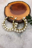 Pearl Hoop Earrings - Nuaah | An Indian Bazaar - Earrings