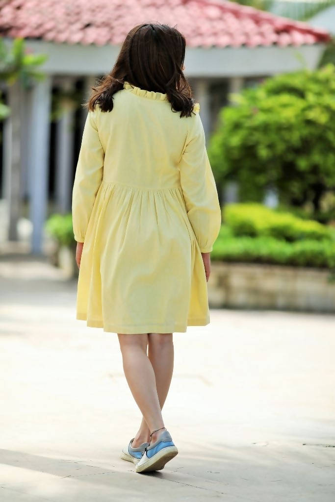 Sunrise Pastel Yellow Dress