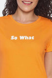 So What Orange T Shirt