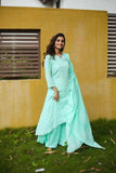 Sea Green Suit Set - Nuaah | An Indian Bazaar - Suit