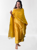 Marigold Handcrafted Gota Patti Work Chanderi Silk Suit Set