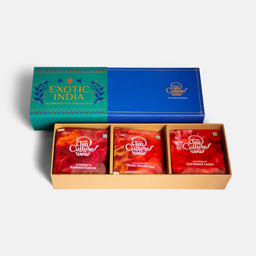Tea Culture of The World Exotic India - Nuaah | An Indian Bazaar - ACCESSORIES