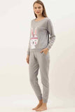 Peace Bunny Winter Pyjama Set