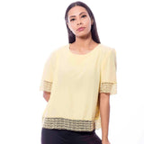 Square Lace Boxy Top - Nuaah | An Indian Bazaar - TOPS