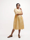 Yellow Checkered Dress
