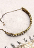 Square Kundan Choker Necklace - Nuaah | An Indian Bazaar - Necklace