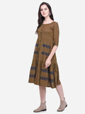 Cobbel Brown Hurrit Dress
