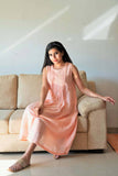 Peach Jute Dress - Nuaah | An Indian Bazaar - Exotic Dress