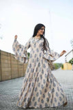 Rust Drama Dress - Nuaah | An Indian Bazaar - Dress