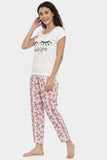 Good night Flower Pyjama Set