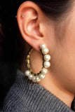 Pearl Hoop Earrings - Nuaah | An Indian Bazaar - Earrings