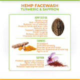 Hemp, Saffron & Tumeric Facewash